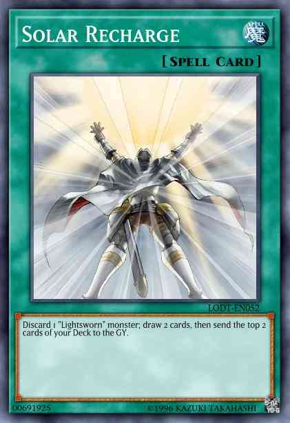 Solar Recharge - BLLR-EN045 - Ultra Rare - 1st Edition