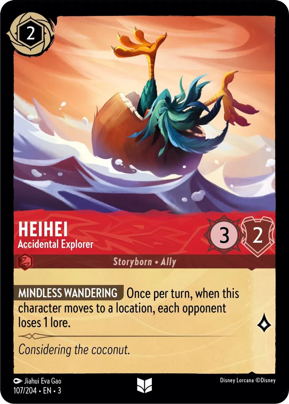HeiHei - Accidental Explorer - 107/204 [Into the Inklands] [Non-Foil]