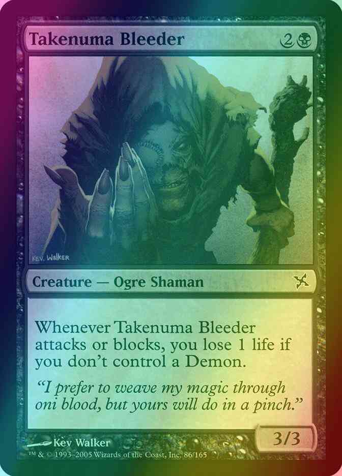 Takenuma Bleeder [86] [Betrayers of Kamigawa] [Foil]