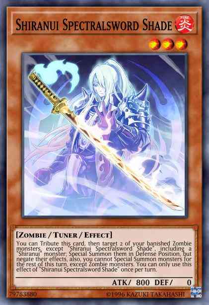 Shiranui Spectralsword Shade - SAST-EN017 - Super Rare - Unlimited