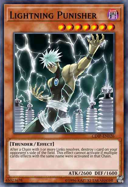 Lightning Punisher - CDIP-EN026 - Ultimate Rare - Unlimited