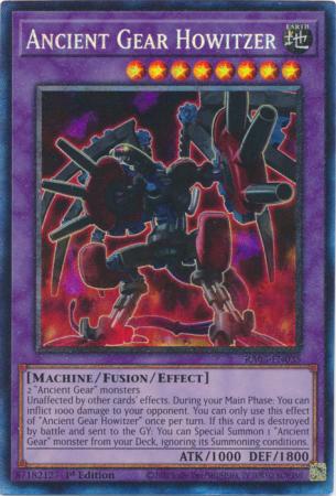 Ancient Gear Howitzer - RA03-EN035 - Prismatic Collector's Rare - 1st Edition
