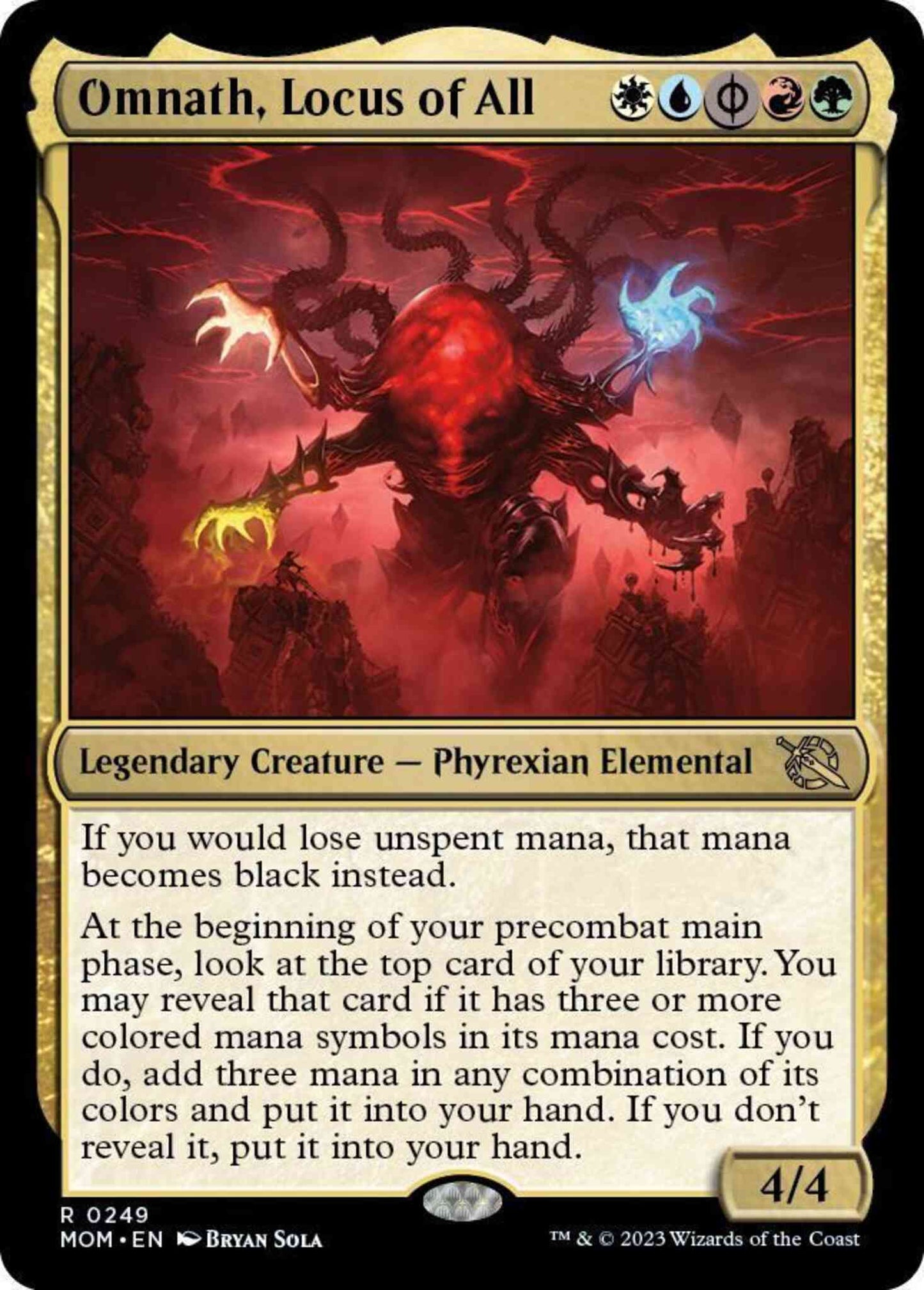 Omnath, Locus of All [249] [March of the Machine] [Non-Foil]