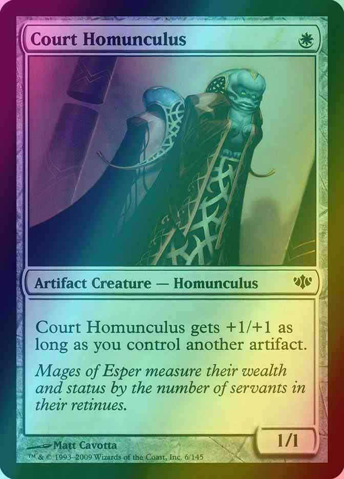 Court Homunculus [6] [Conflux] [Foil]