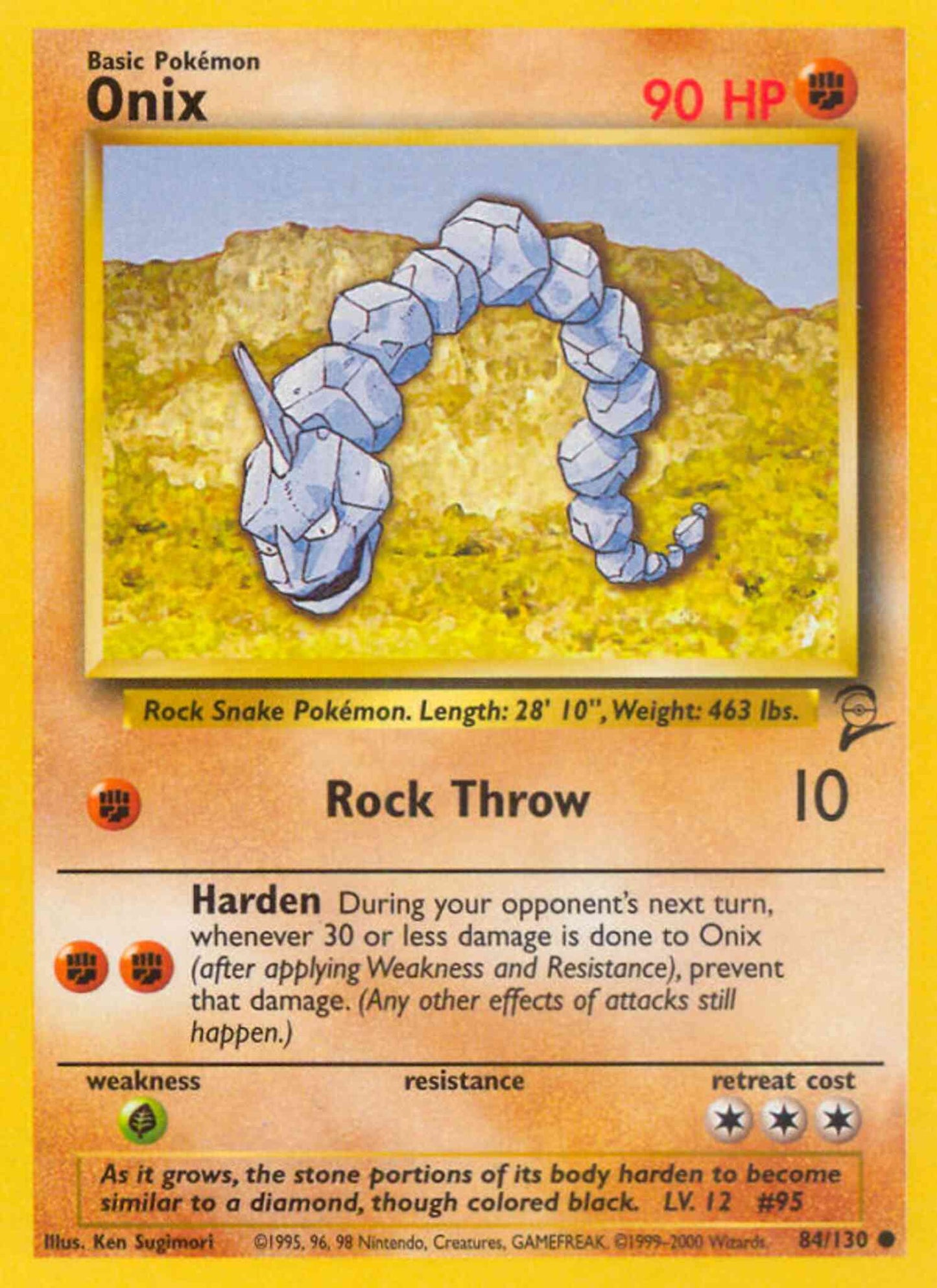 Onix - 84/130 - Common [base4-84] [Non-Holo]