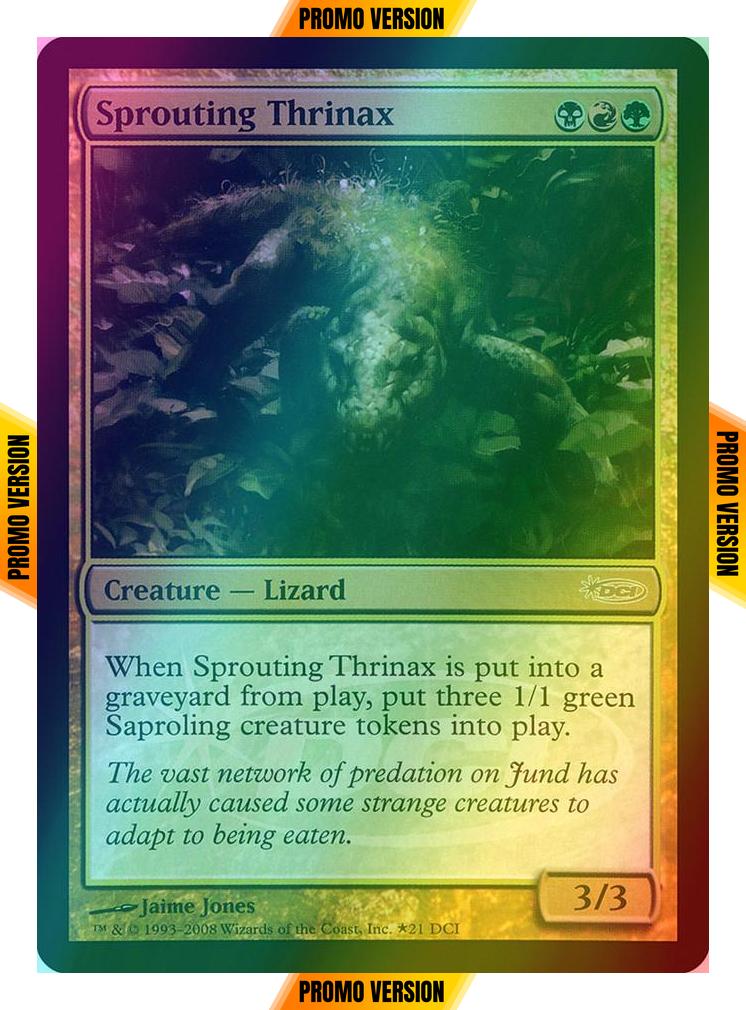 Sprouting Thrinax [21] [DCI Promos] [Foil]