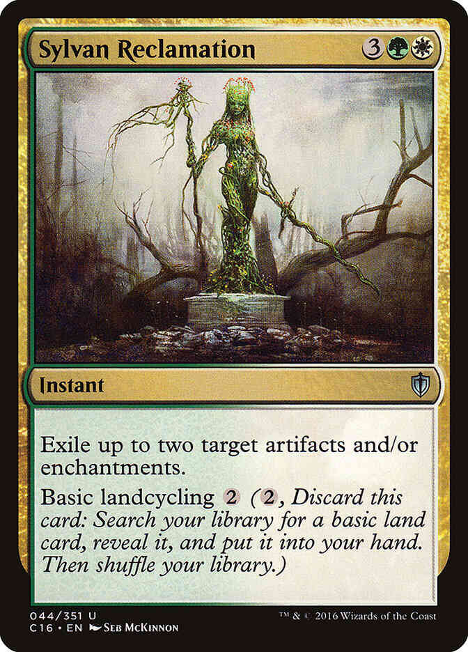 Sylvan Reclamation [44] [Commander 2016] [Non-Foil]
