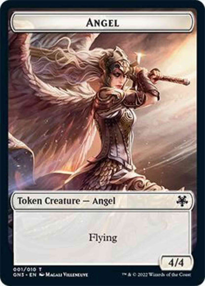 Angel Token (01) // Zombie Token (07) [Game Night: Free-for-All: Tokens] [Non-Foil]