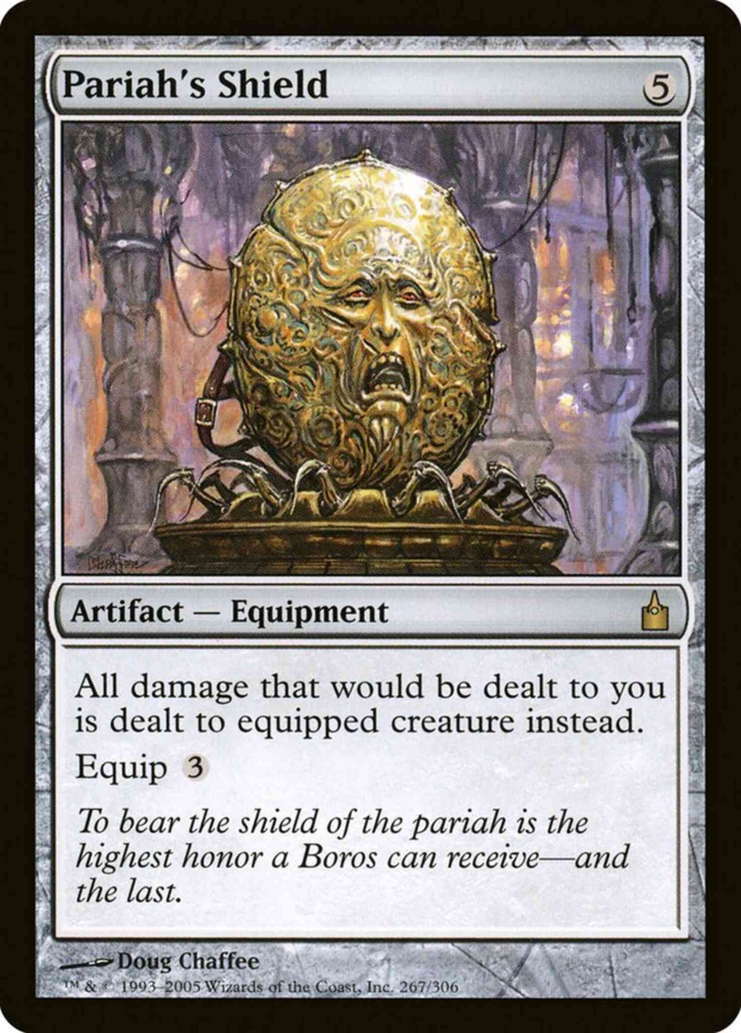 Pariah's Shield [267] [Ravnica City Of Guilds] [Non-Foil]