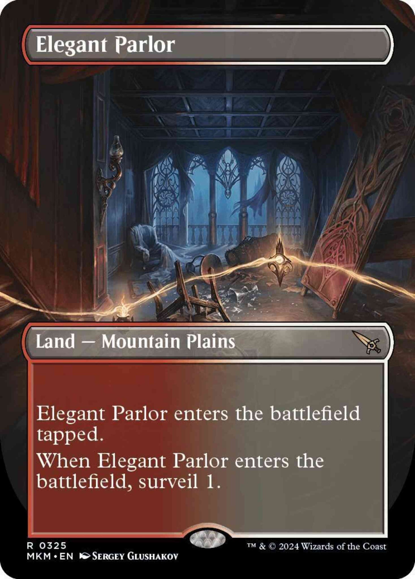 Elegant Parlor [325] [Borderless] [Murders at Karlov Manor] [Non-Foil]