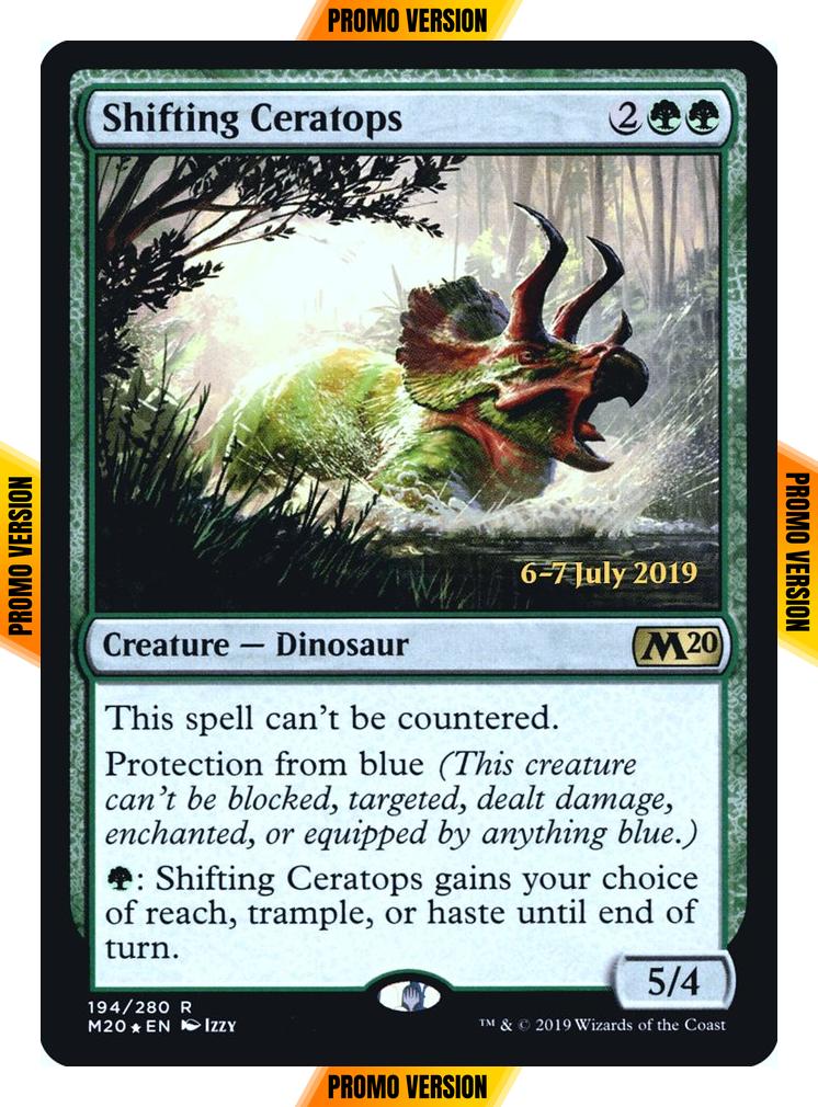 Shifting Ceratops [194s] [Core Set 2020 Promos] [Foil]