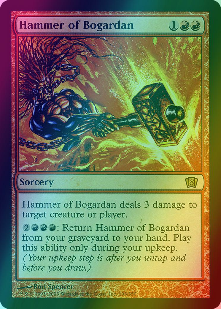 Hammer of Bogardan [193x] [Eighth Edition] [Foil]