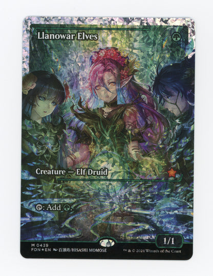 Llanowar Elves — Japan Showcase|Fracture Foil — ID 19806