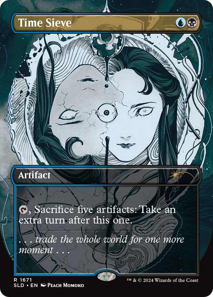 Time Sieve [1671] [Borderless] [Peach Momoko] [Secret Lair Drop] [Non-Foil]