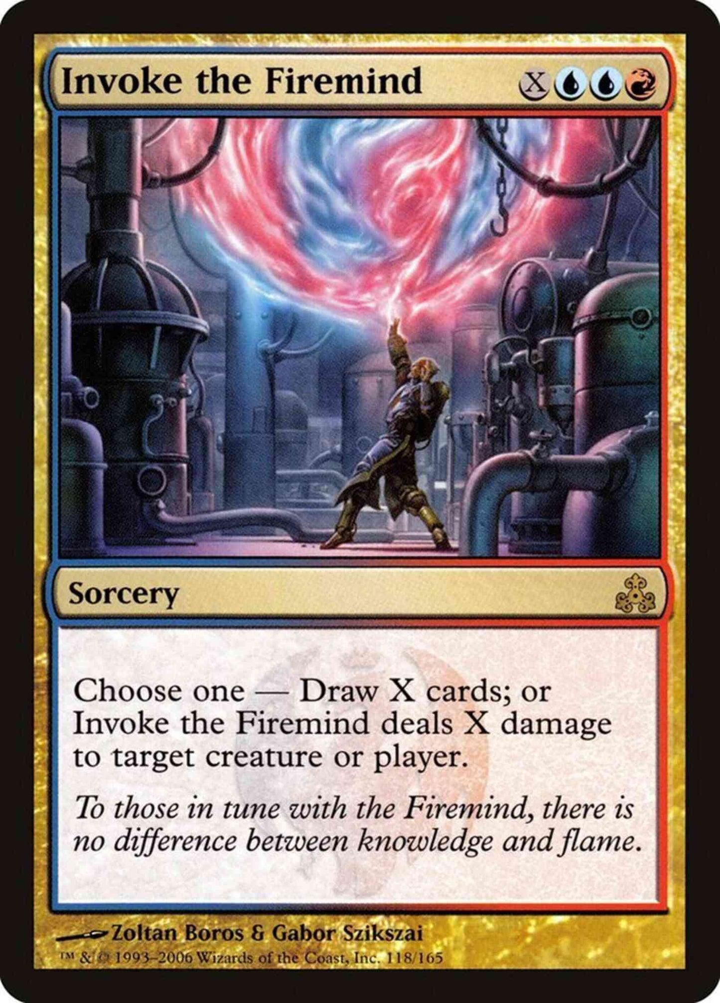 Invoke the Firemind [118] [Guildpact] [Non-Foil]
