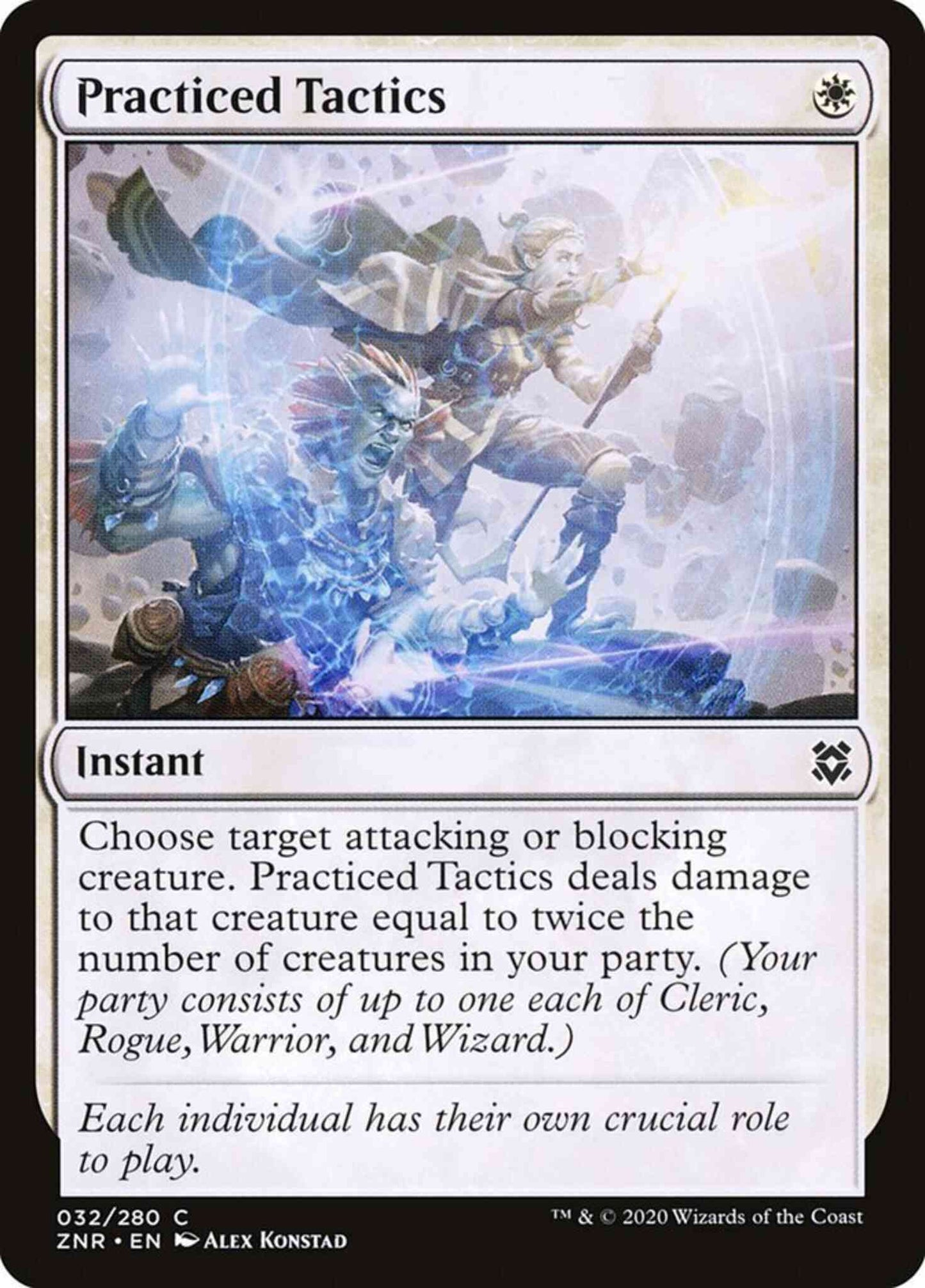 Practiced Tactics [32] [Zendikar Rising] [Non-Foil]