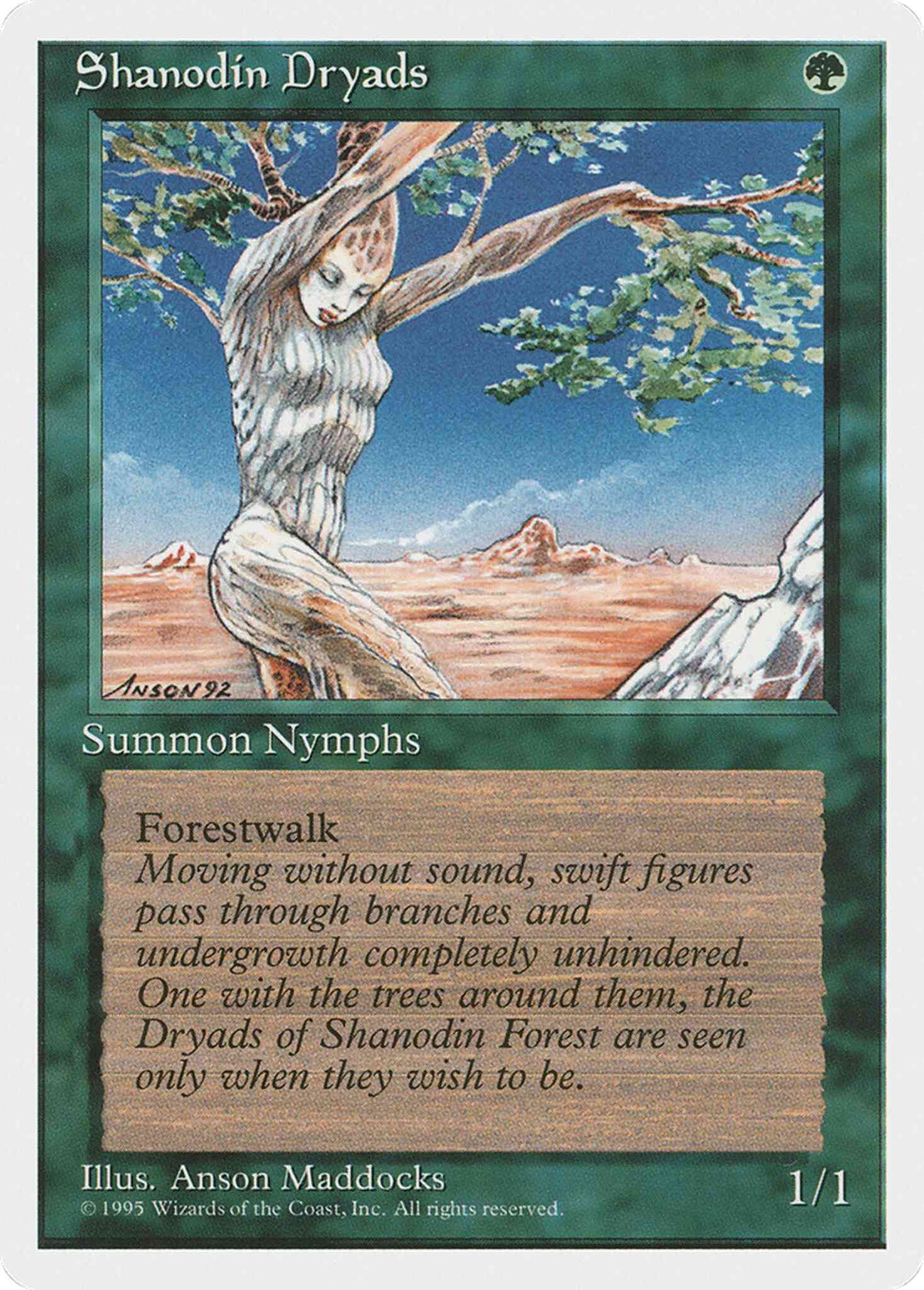 Shanodin Dryads [271] [Fourth Edition] [Non-Foil]