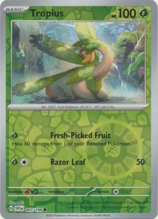 Tropius - 007/198 - Common [sv01-007] [Reverse Holo]