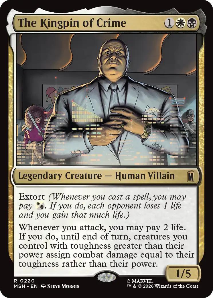 The Kingpin of Crime [220] [Marvel Super Heroes] [Non-Foil]