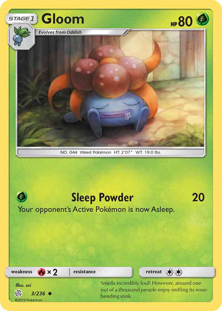 Gloom - 3/236 - Uncommon [sm12-3] [Reverse Holo]