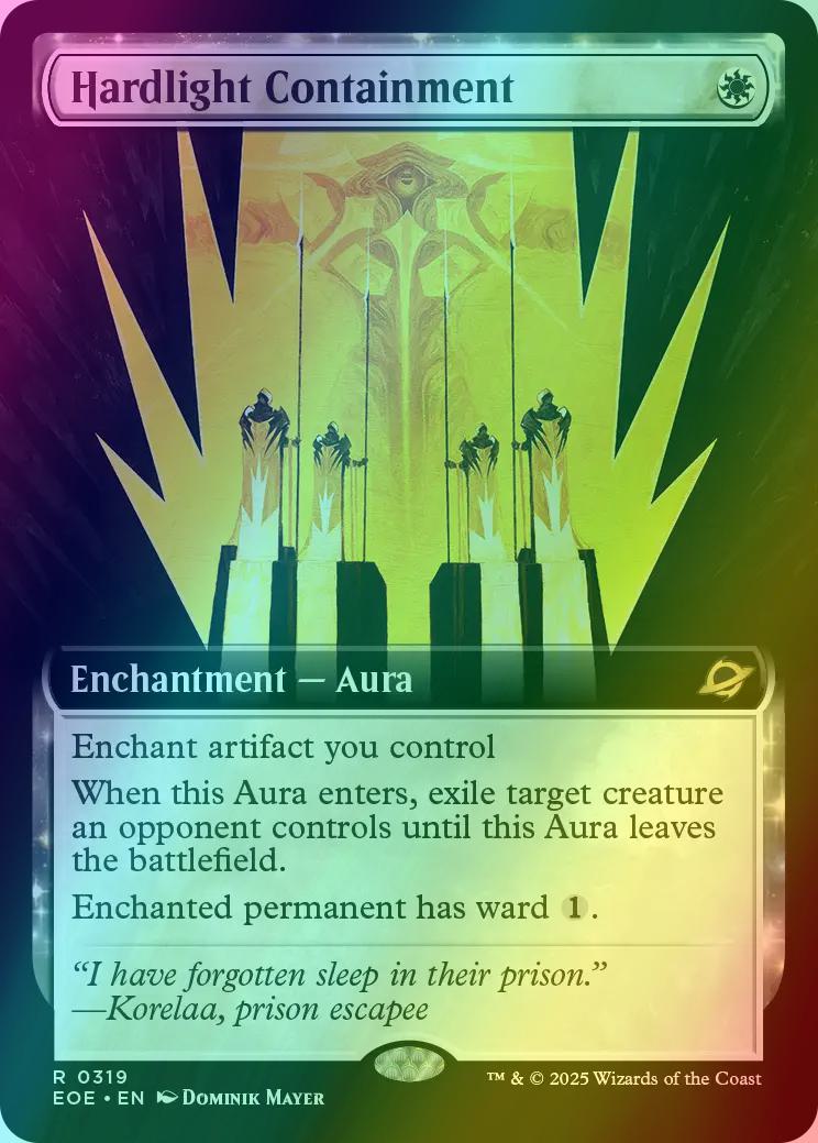 Hardlight Containment [319] [Extended Art] [Edge of Eternities] [Foil]