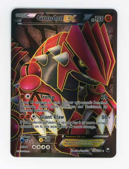 Groudon-EX — Rare Ultra — ID 19163