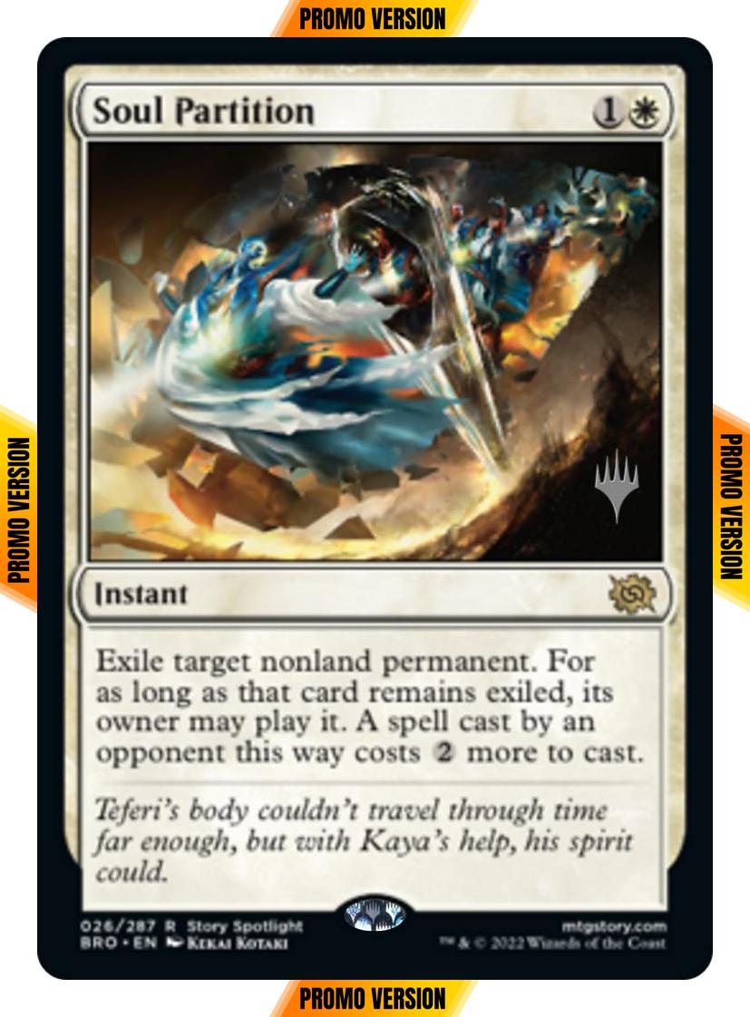 Soul Partition [26p] [Promo Pack] [The Brothers' War: Promos] [Non-Foil]