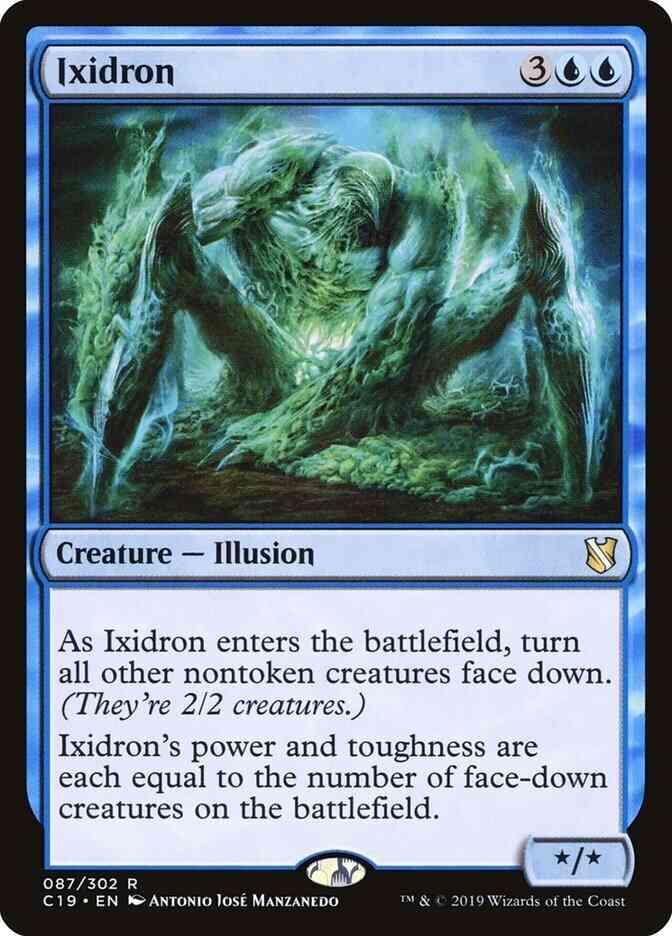 Ixidron [87] [Commander 2019] [Non-Foil]