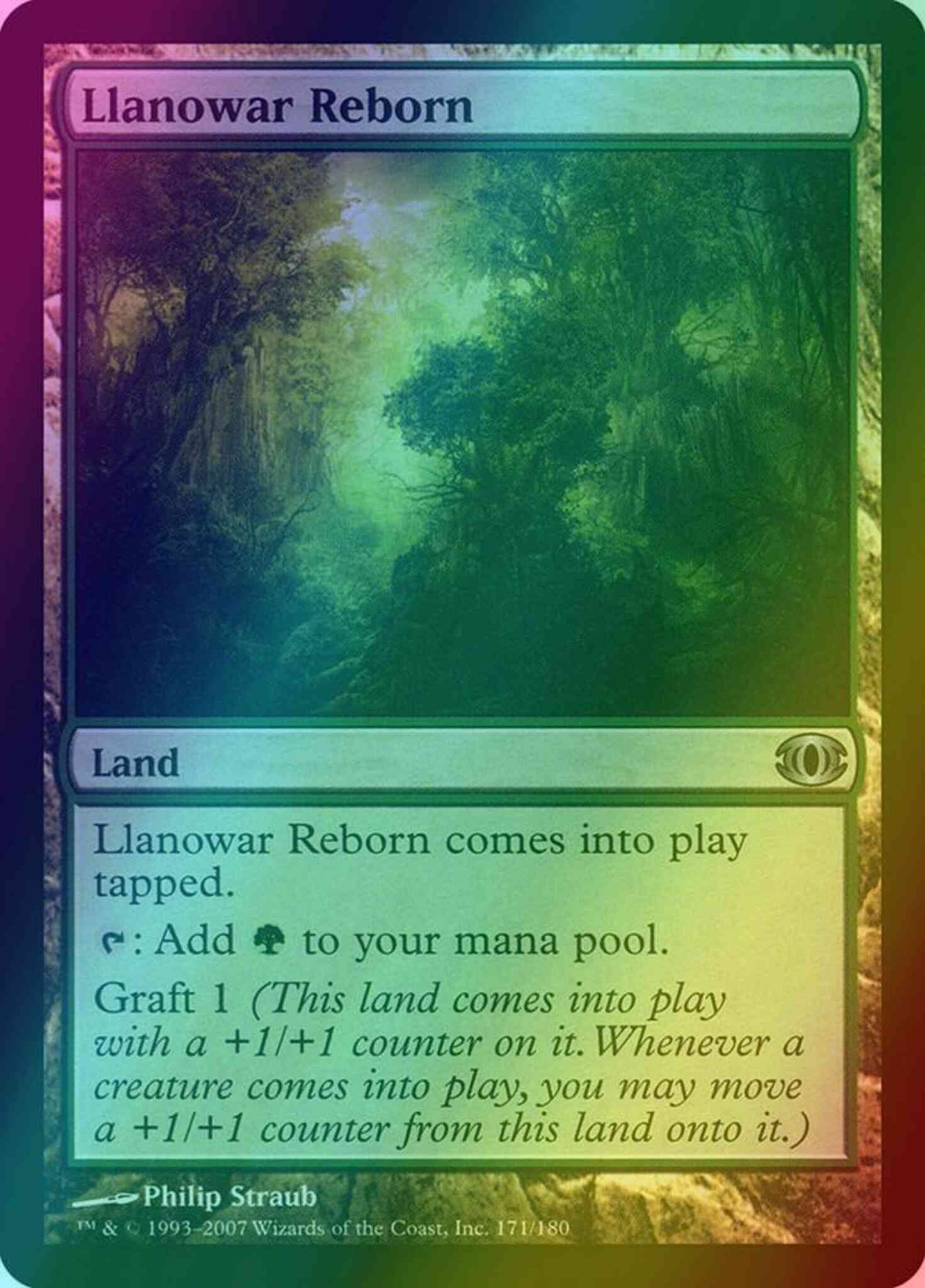 Llanowar Reborn [171] [Future Sight] [Foil]