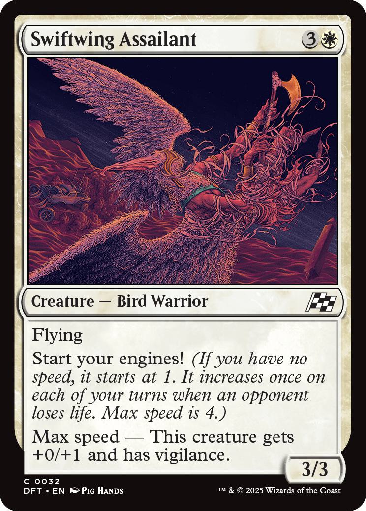 Swiftwing Assailant [32] [Aetherdrift] [Non-Foil]