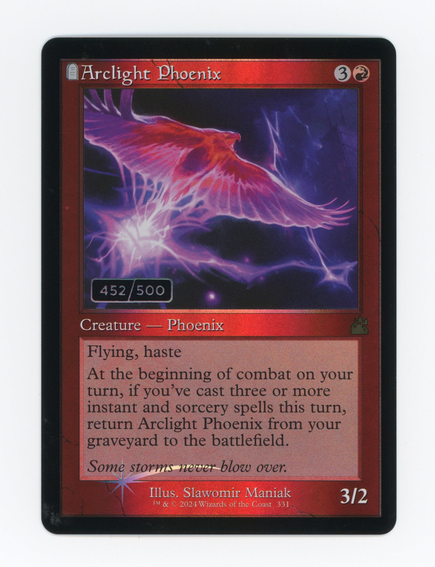 Arclight Phoenix — Serial Numbered|452/500|Retro Frame|Foil — ID 19319