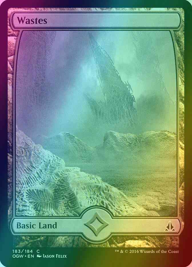 Wastes [183] [Full Art] [Oath of the Gatewatch] [Foil]