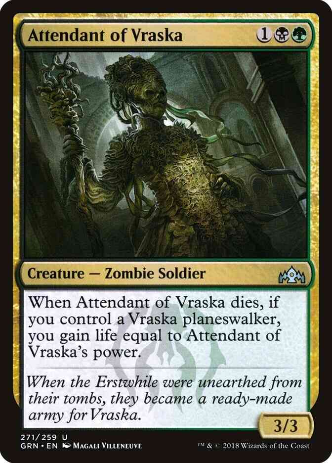 Attendant of Vraska [271] [Planeswalker Deck Exclusive] [Guilds of Ravnica] [Non-Foil]