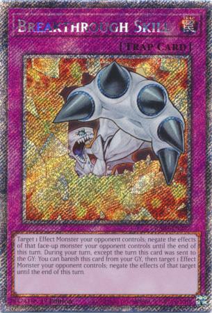 Breakthrough Skill - RA04-EN202 - Platinum Secret Rare - 1st Edition