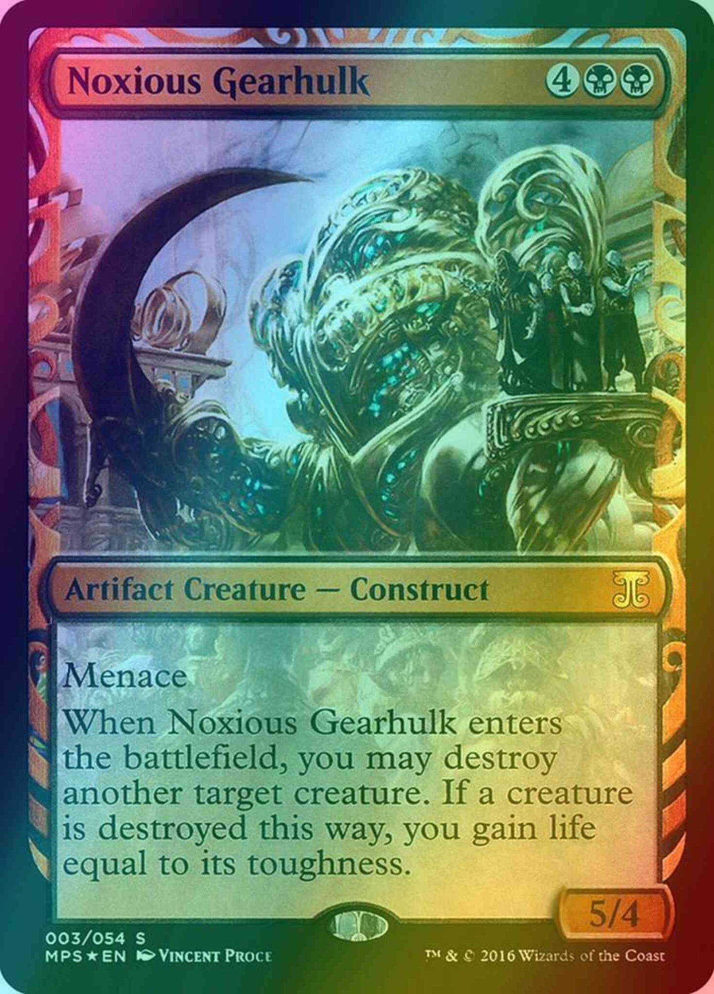 Noxious Gearhulk [3] [Kaladesh Inventions] [Foil]