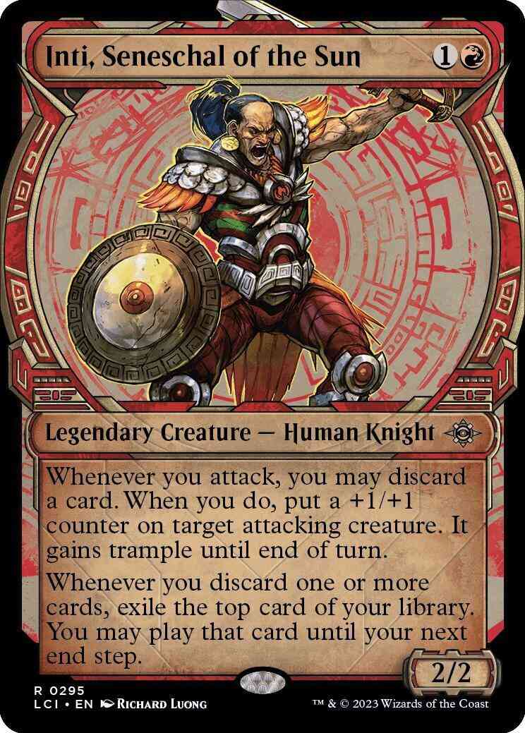 Inti, Seneschal of the Sun [295] [Legends of Ixalan Showcase] [The Lost Caverns of Ixalan] [Non-Foil]