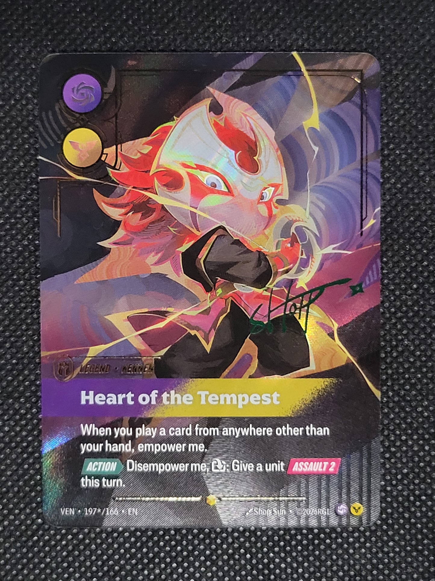 Heart of the Tempest (Kennen) — Signature|Foil — ID 19202