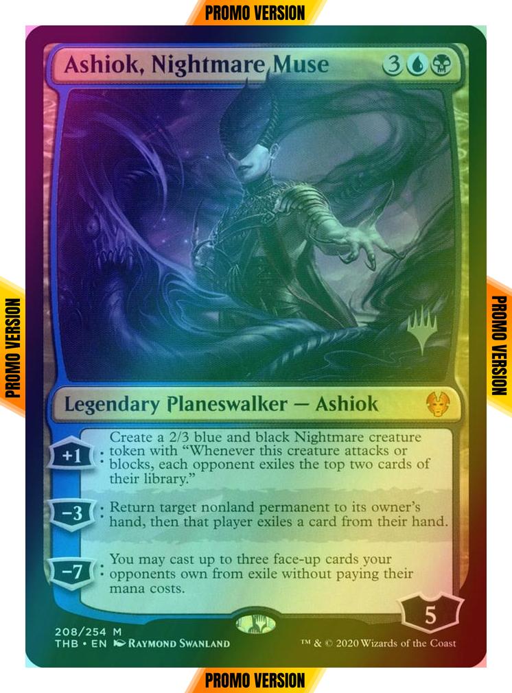 Ashiok, Nightmare Muse [208p] [Promo Pack] [Theros Beyond Death Promos] [Foil]