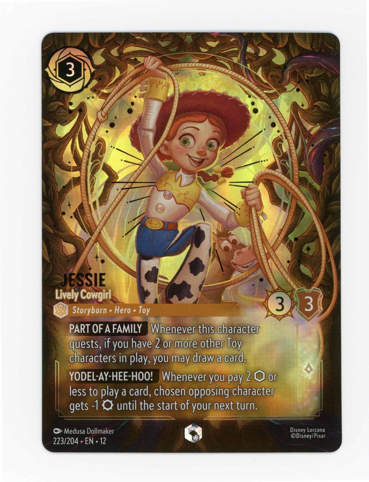 Jessie - Lively Cowgirl — Enchanted|Holofoil — ID 18213