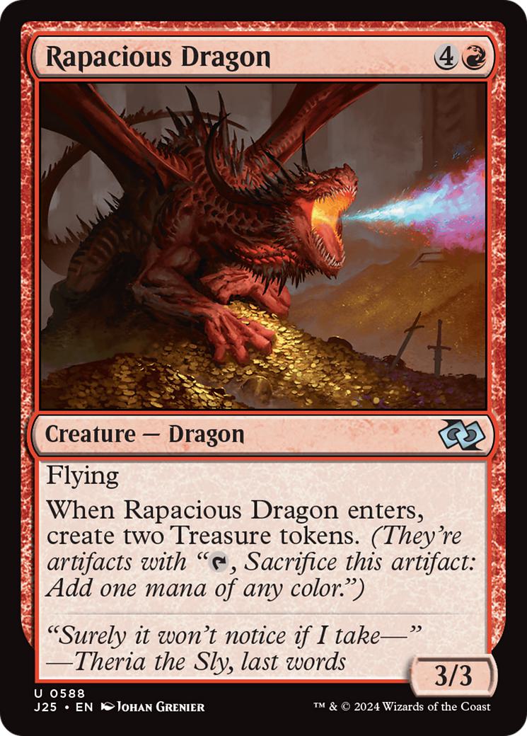 Rapacious Dragon [588] [Foundations: Jumpstart] [Non-Foil]