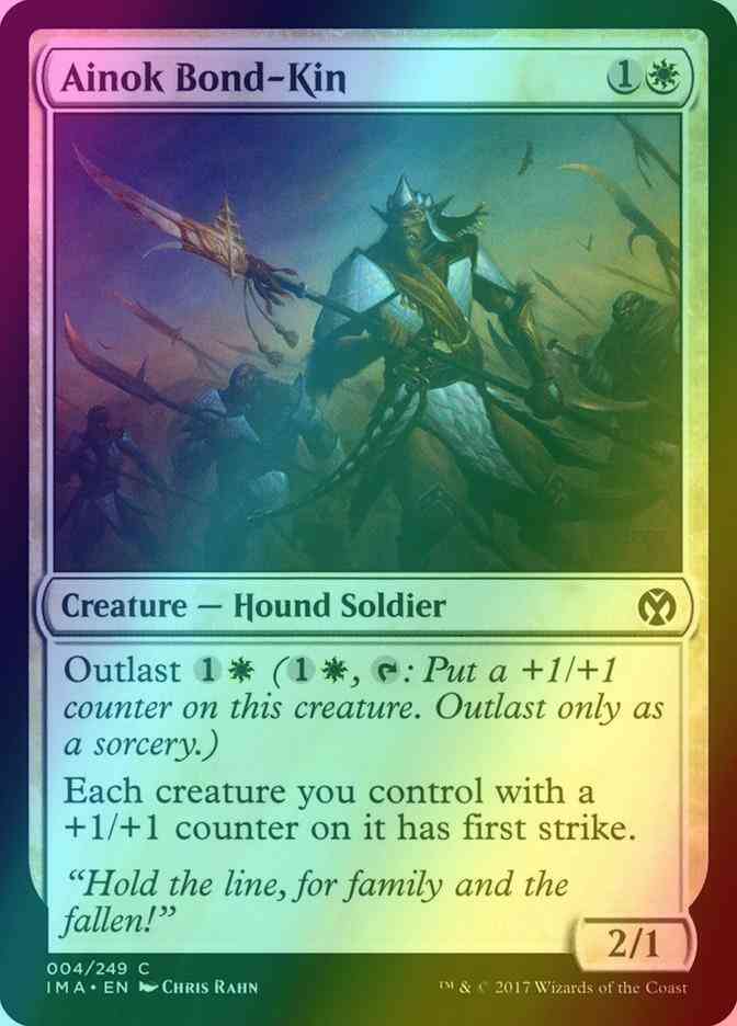 Ainok Bond-Kin [4] [Iconic Masters] [Foil]