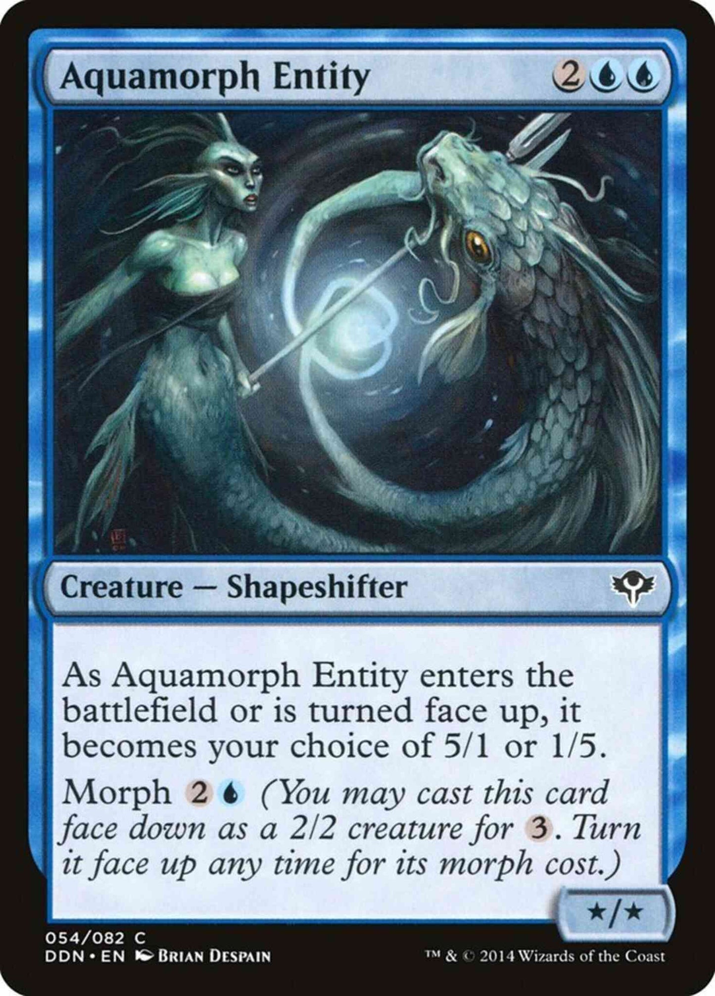 Aquamorph Entity [54] [Duel Decks Speed vs Cunning] [Non-Foil]