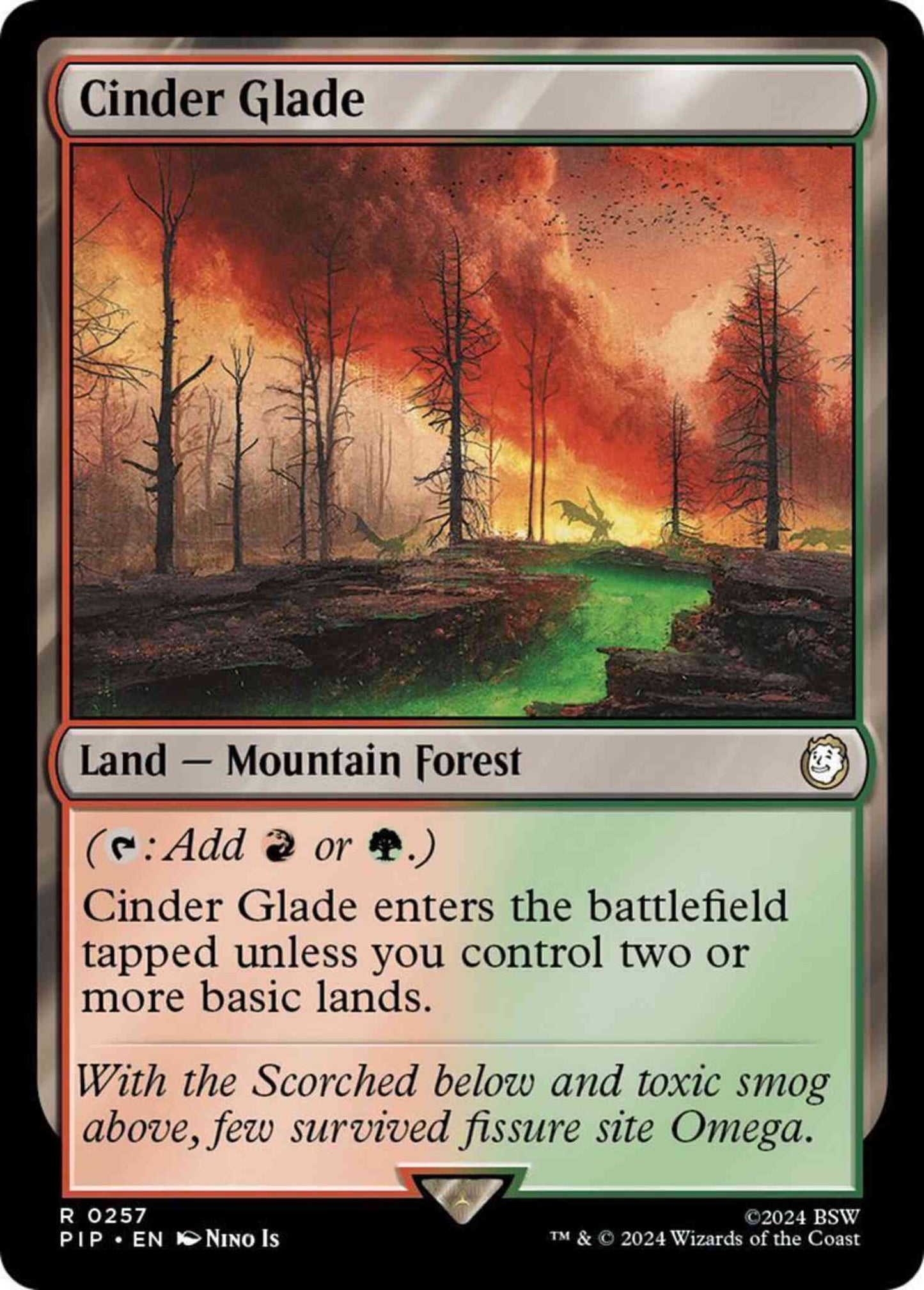 Cinder Glade [257] [Fallout] [Non-Foil]