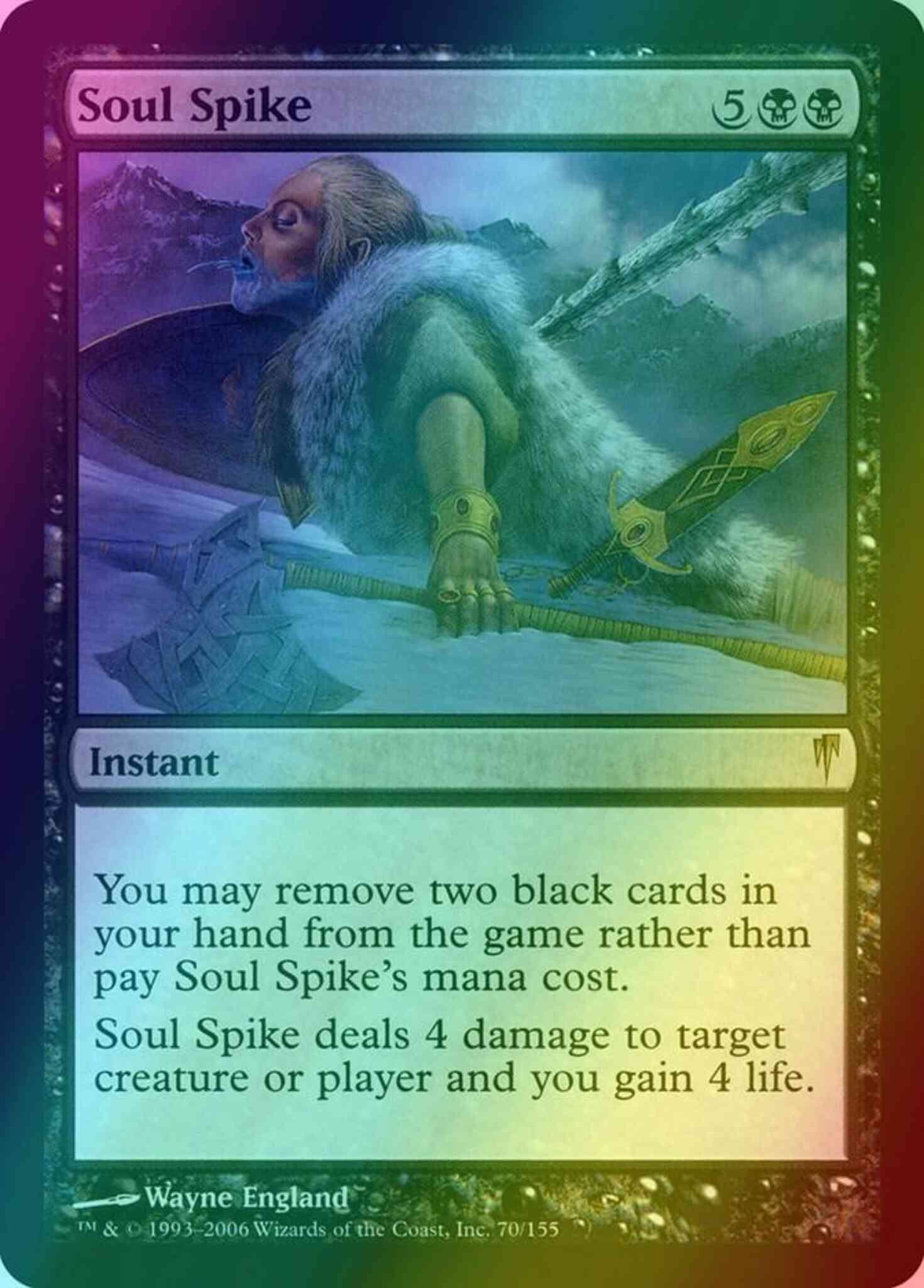 Soul Spike [70] [Coldsnap] [Foil] – Face to Face Games