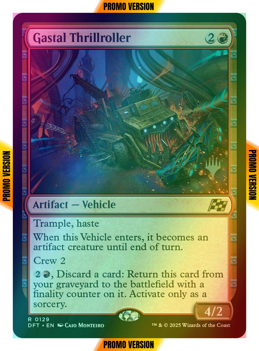 Gastal Thrillroller [129p] [Promo Pack] [Aetherdrift: Promos] [Foil]