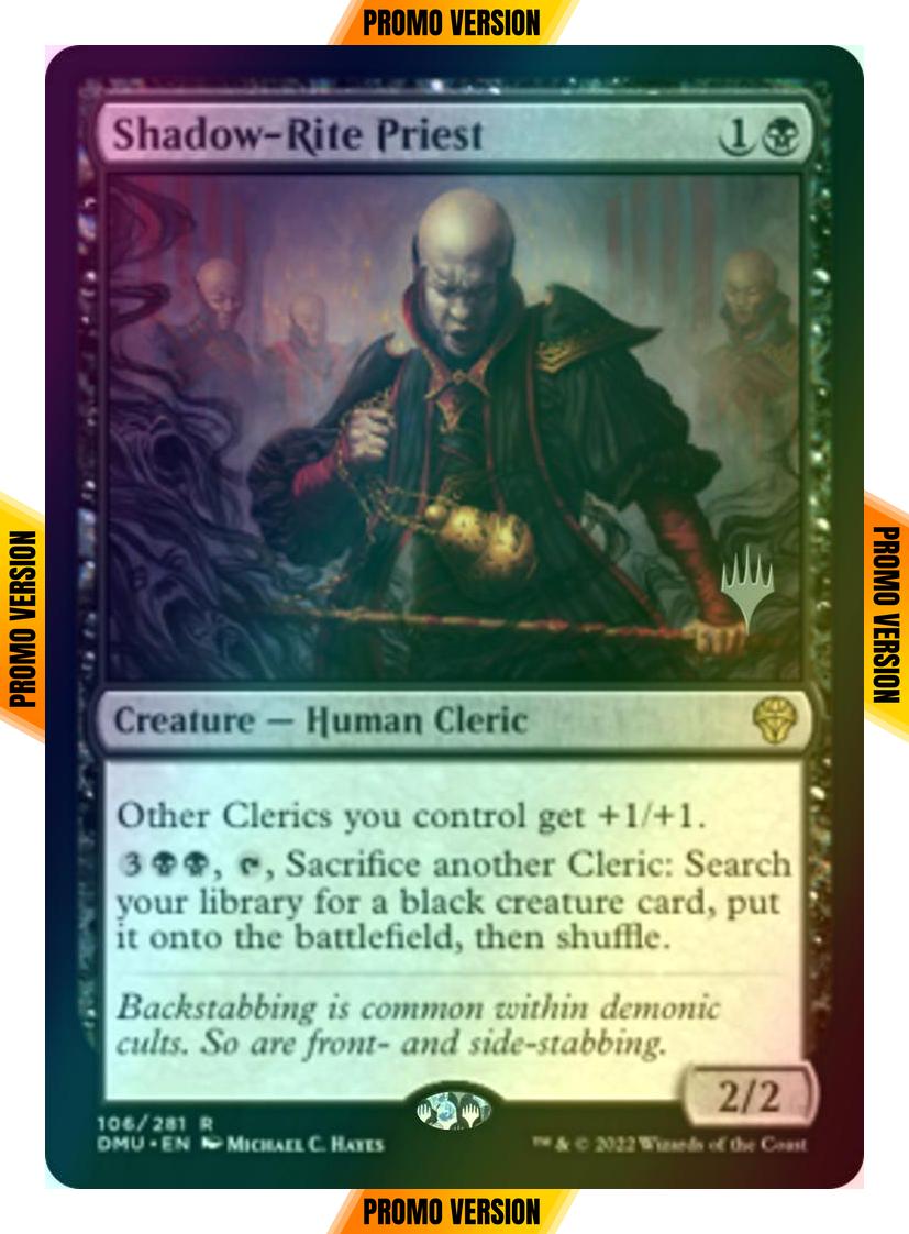 Shadow-Rite Priest [106p] [Promo Pack] [Dominaria United: Promos] [Foil]