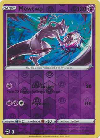 Mewtwo - 056/172 - Rare [swsh9-056] [Reverse Holo]