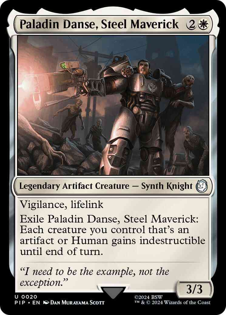 Paladin Danse, Steel Maverick [20] [Fallout] [Non-Foil]