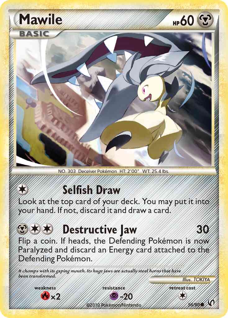 Mawile - 56/90 - Common [hgss3-56] [Non-Holo]