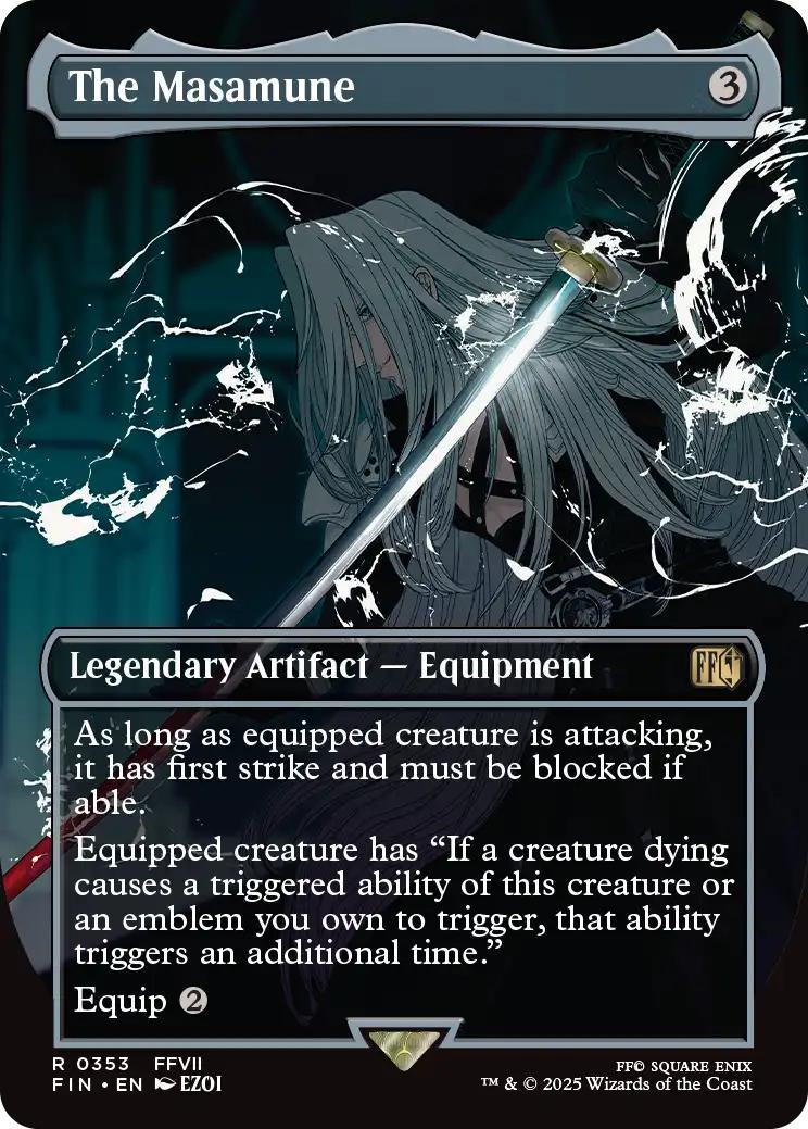 The Masamune [353] [Borderless] [FINAL FANTASY] [Non-Foil]
